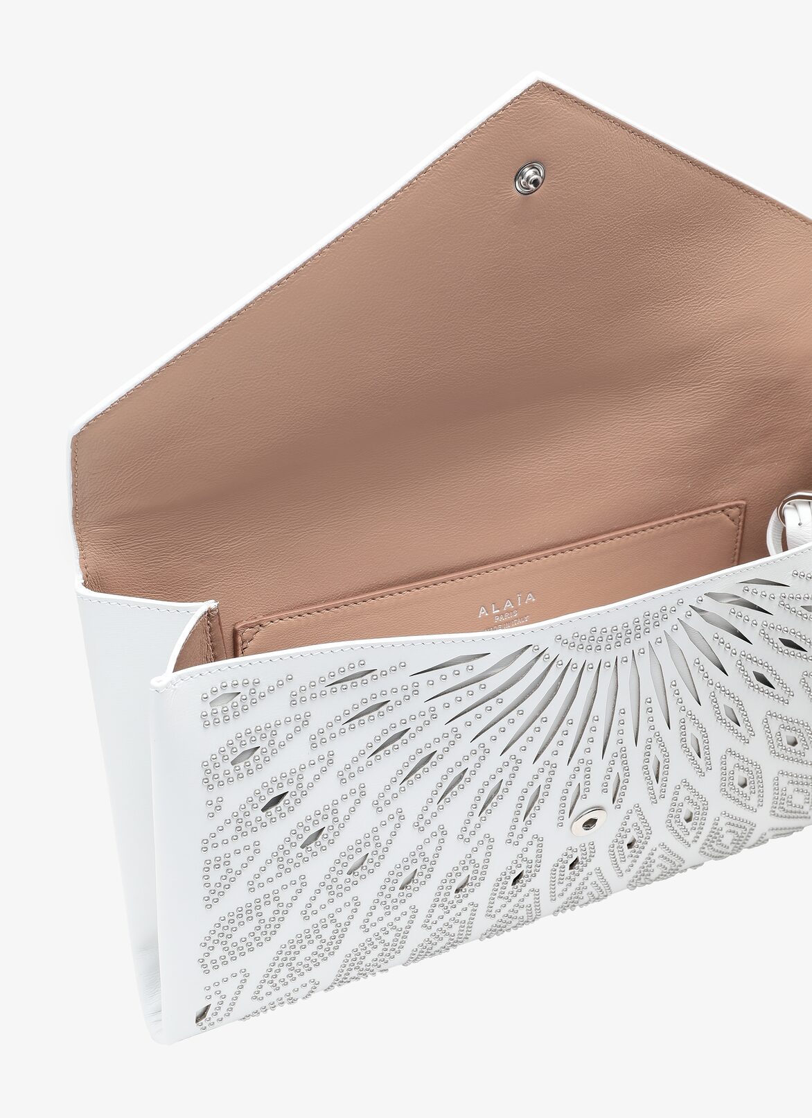 OUM CUIR LUX CERAMIQUE BLANC OPTIQUE ALAÏA BLANC  OUM CUIR LUX CERAMIQUE BLANC OPTIQUE